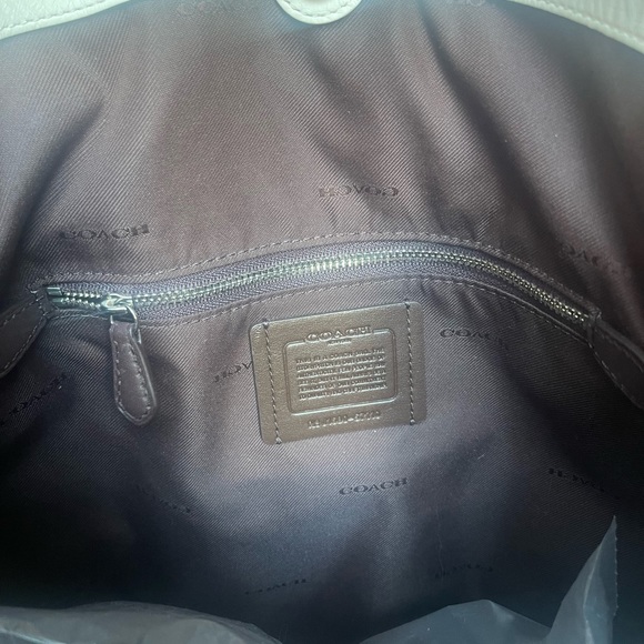 Coach Edie Shoulder Leather Bag 42 With Western Rivets. Original Price $660 - Picture 6 of 16